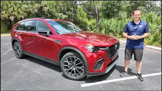 The 2025 Mazda CX-70 PHEV is the PERFECT midsize 2-row luxury SUV!