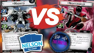 Marvel Champions PvP Gameplay: Nightcrawler vs Magneto (ft. @StepIntoThePortal)