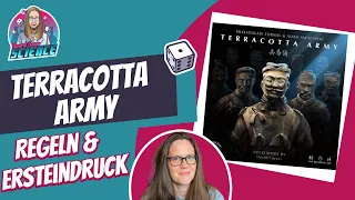 TERRACOTTA ARMY - Regeln ⭐️ Ersteindruck ⭐️ Anleitung ⭐️ Brettspiel Expertenspiel - Terrakotta-Armee