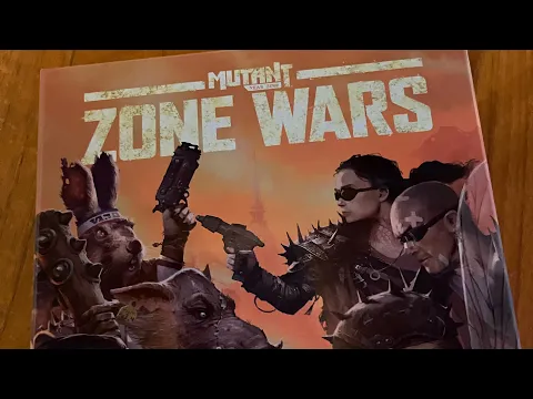 Mutant Zone Wars unboxing