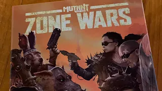 Mutant Zone Wars unboxing