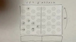 Set & Attack: 1-Card Flip & Write Volleyball Game