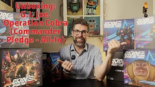 Unboxing: G.I. Joe: Operation Cobra (Commander Pledge - all-in)