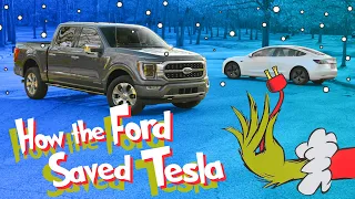 Can a Ford F-150 Recharge a Dead Tesla EV? Yes. But How Long?