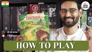 Plan, Build and Score! - How to play Panchayat Chai and Games