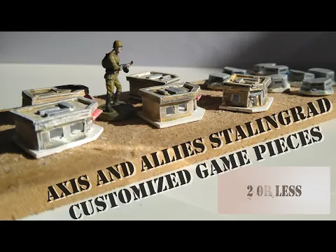 Axis and Allies Stalingrad Customizations
