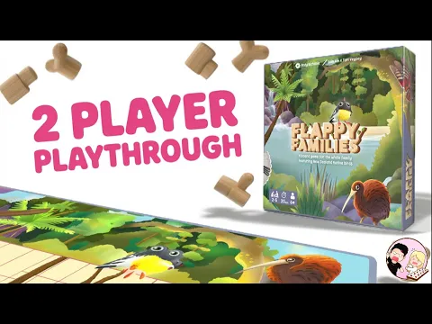 Flappy Families Playthrough I Board Game I Gaming With The Powers