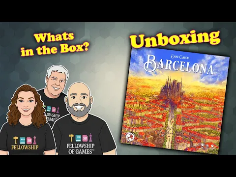 Unboxing Barcelona | Is This Deluxe Euro Game Worth the Hype? ️