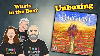 Unboxing Barcelona | Is This Deluxe Euro Game Worth the Hype? ️