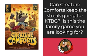 The Purge: # 3795 Creature Comforts: Kickstarter Edition: Is this a great family game?