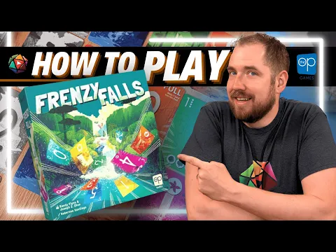 How to Play FRENZY FALLS | Board Game Tutorial - Learn to Play in 10 minutes