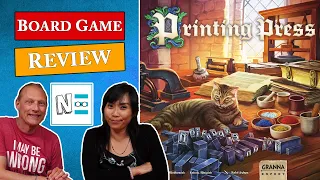 PRINTING PRESS - Board Game Review