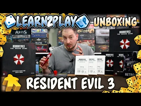 Learn To Play Presents: Resident Evil 3 Unboxing