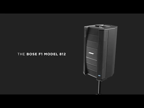 Product video thumbnail for Bose F1 Model 812 Flexible Array Powered Speaker