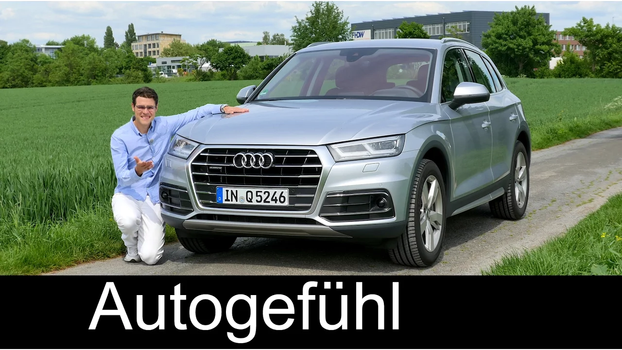 Audi Q5 FULL REVIEW test driven all-new neu SUV generation FY 2018 - Autogefühl