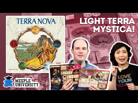 Terra Nova - How similar is it to Terra Mystica? A board game review