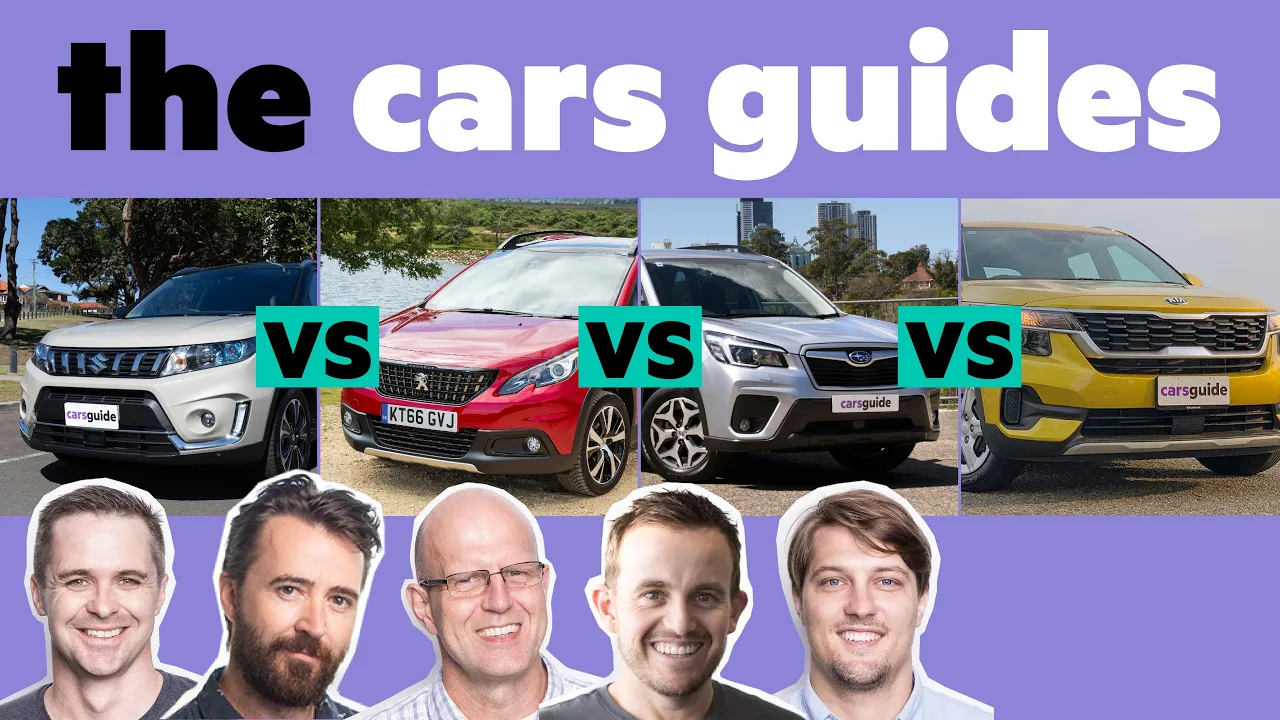 Kia Seltos vs Subaru Forester vs Suzuki Vitara vs Peugeot 2008 | The Cars Guides