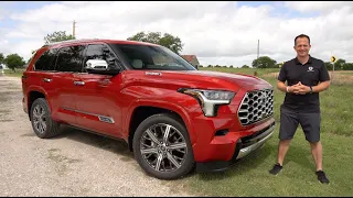 Is the 2023 Toyota Sequoia a better SUV than a Chevrolet Tahoe?