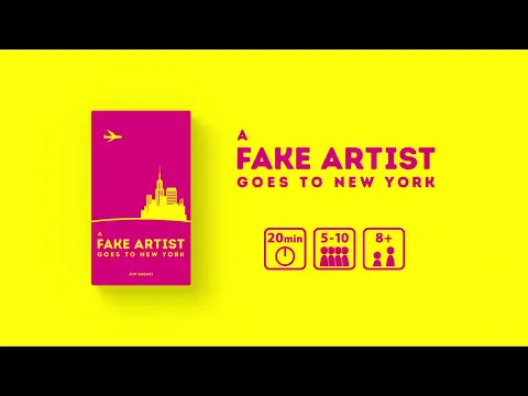 【🐽Oink Games】 A Fake Artist Goes To New York - English Trailer