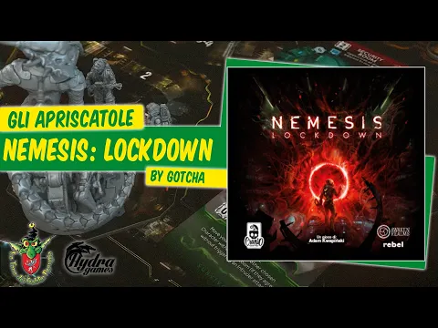 Nemesis Lockdown unboxing [Gli Apriscatole]
