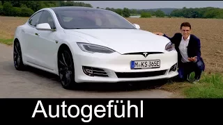 Tesla Model S p100d FULL REVIEW with acceleration test & range experience - Autogefühl