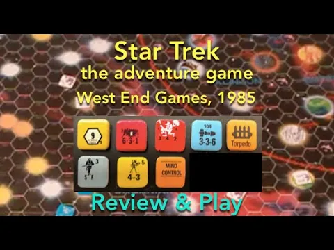 Star Trek the Adventure Game (West End Games) Review & How to Play