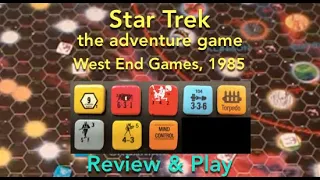 Star Trek the Adventure Game (West End Games) Review & How to Play