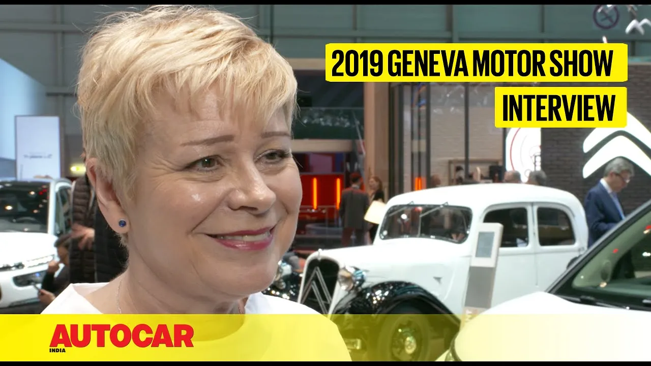 Linda Jackson - CEO, Citroën | Interview | Geneva Motor Show 2019 | Autocar India