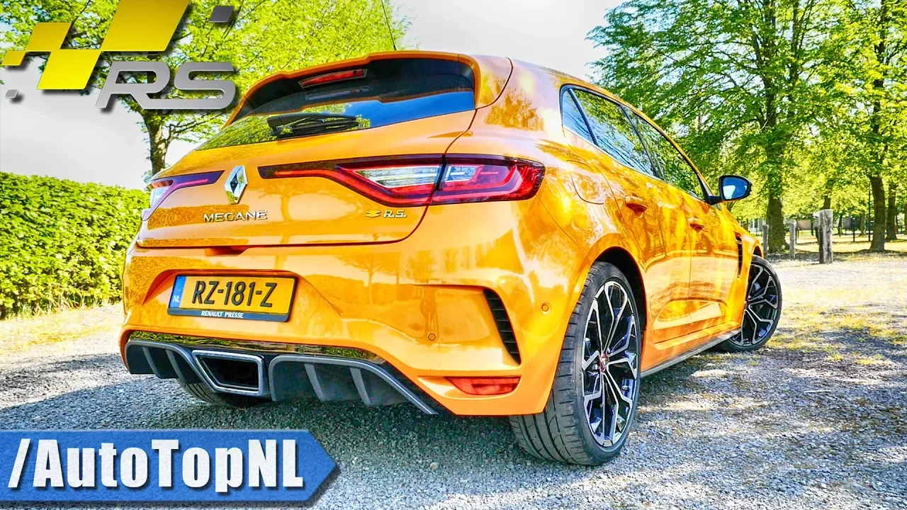 RENAULT MEGANE RS 2018 | EXHAUST SOUND REVS & AUTOBAHN ONBOARD by AutoTopNL