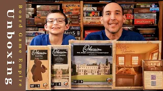 Obsession Board Game Unboxing - Kayenta Games