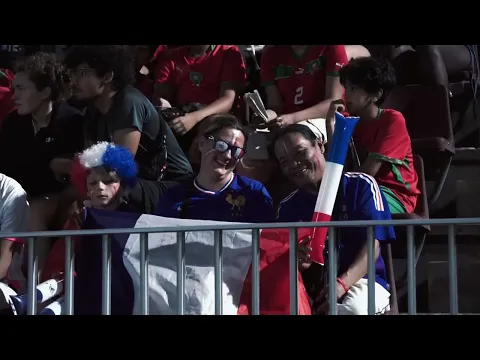 Fan-zone : retour sur le match France-Maroc en 1 mn chrono