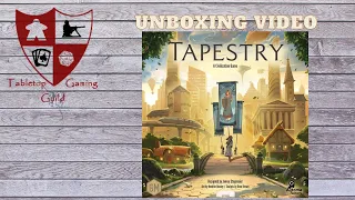 Tapestry Board Game Unboxing