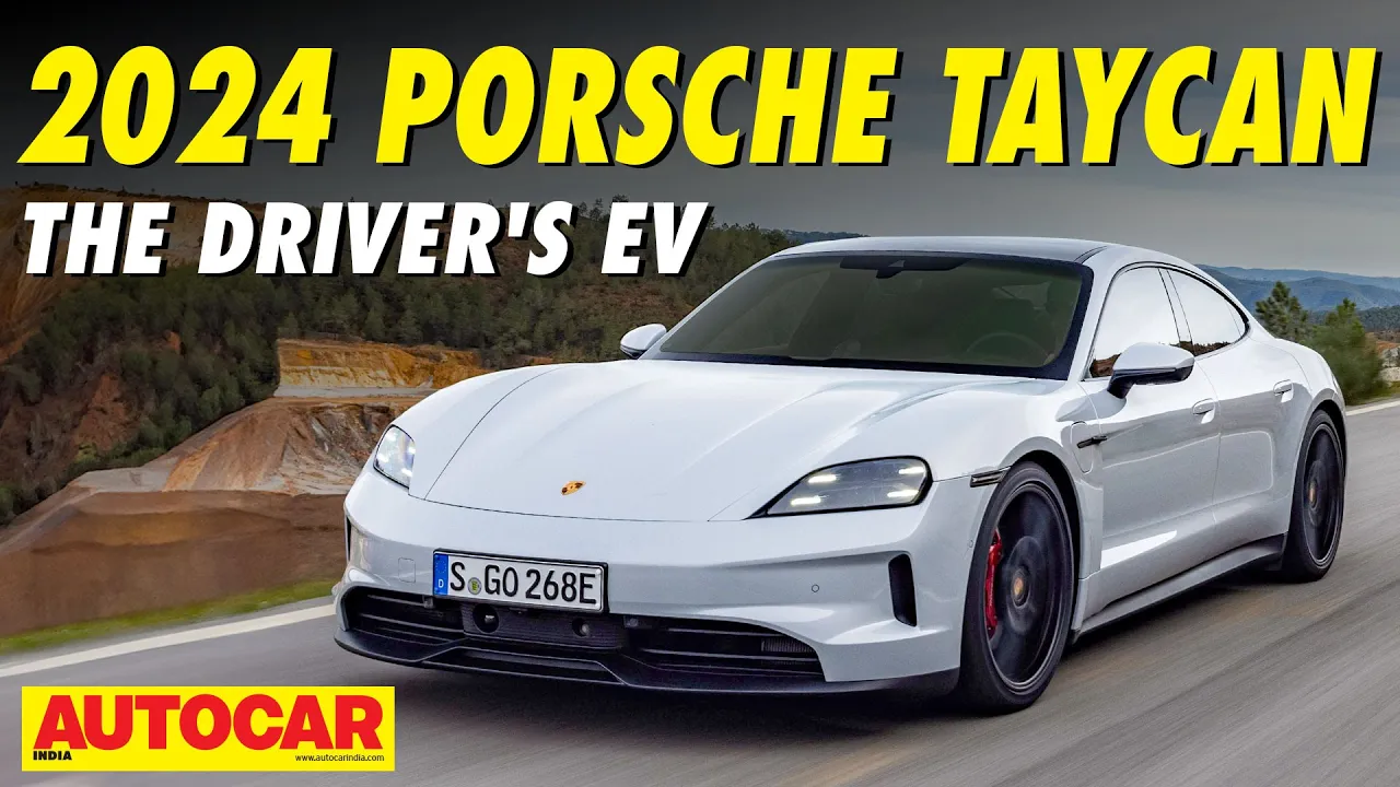 2024 Porsche Taycan review - Even more power for all-electric Porsche | @autocarindia1