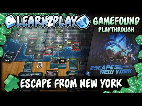 Learn to Play Presents: Gamefound play through of Escape  from New York