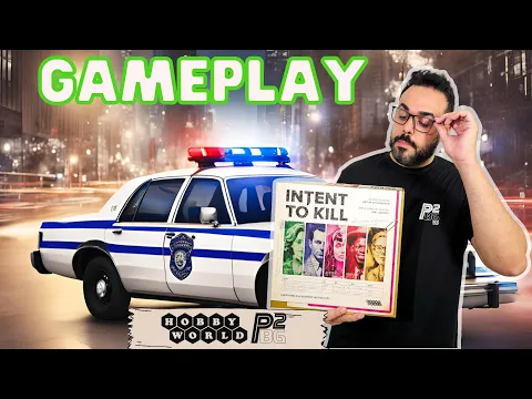 Intent To Kill Board Game | How To Play + Gameplay