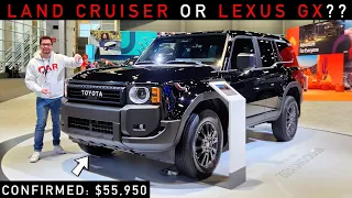 2024 Toyota Land Cruiser -- Should you Buy a Lexus GX or WAIT for THIS?? ($55,950)