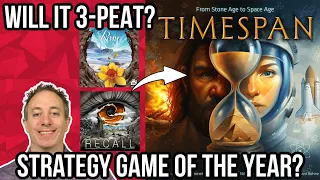 Timespan Review - Will it 3-Peat For My Strategy Game of the Year?