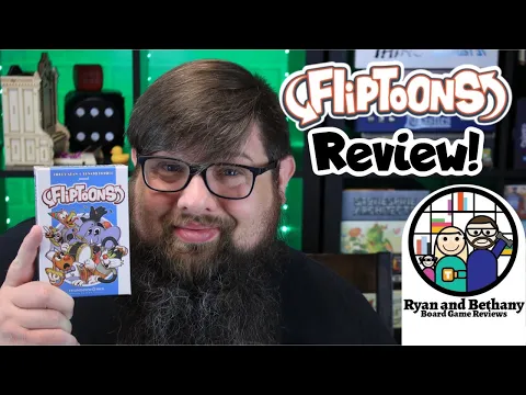 Fliptoons Review! (Deckbuilding with cartoons?)