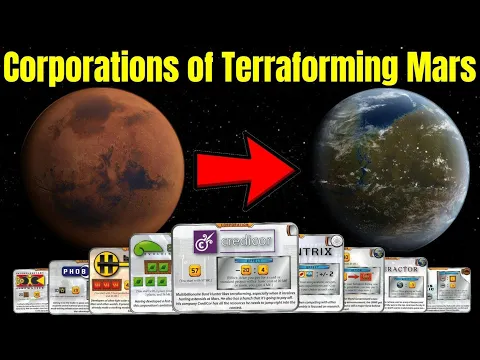 Terraforming Mars - A Guide to the 12 Starting Corporations