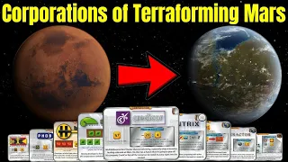 Terraforming Mars - A Guide to the 12 Starting Corporations