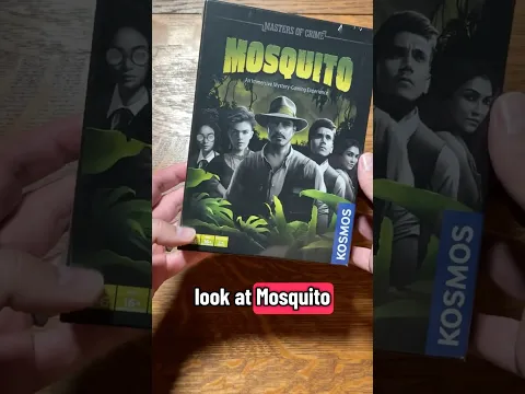 Unboxing Masters of Crime: Mosquito by Kosmos
