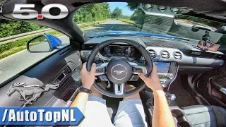 2018 FORD MUSTANG GT 5.0 V8 CONVERTIBLE | POV TEST DRIVE by AutoTopNL