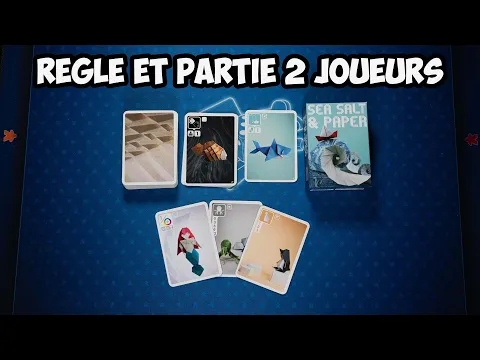Sea Salt & Paper - REGLE ET PARTIE 2 JOUEURS