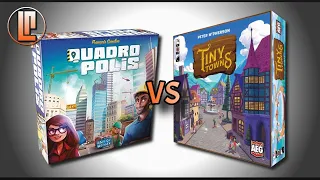 Quadropolis vs Tiny Towns - A comparative review