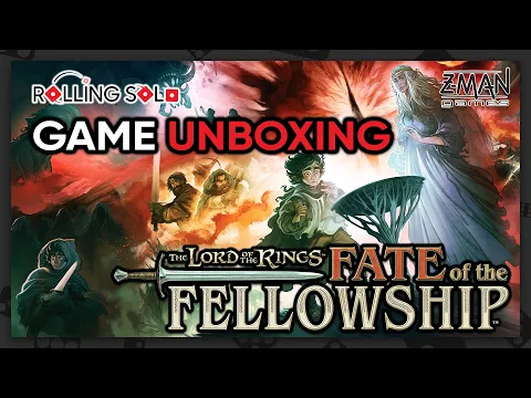 The Lord of the Rings: Fate of the Fellowship | Game Unboxing