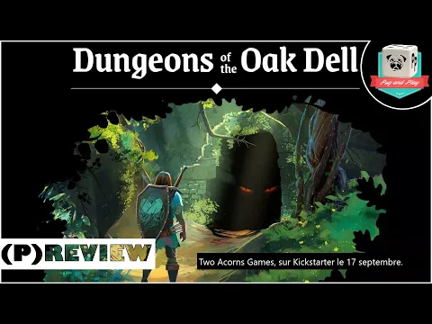 Dungeons of the Oark Dell (Two Acorns Games) - Le dungeon crawler parfait en print and play!