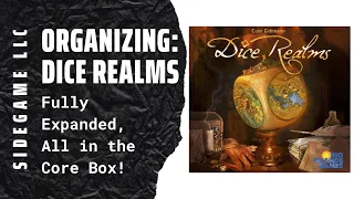 Organizing Dice Realms (Quick Set-Up, No Lid Lift) SideGame LLC