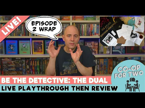Be The Detective - The Dual - Cold Case Game - Episode 2 part 2 - Live Play Then Review