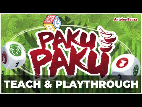 Paku Paku - Teach & Board Game Play-through