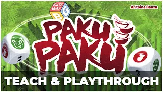 Paku Paku - Teach & Board Game Play-through